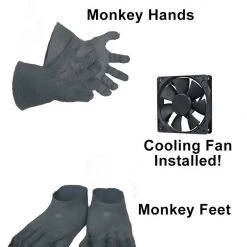 MaskUS Fierce Gorilla Mascot Costume