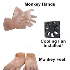 MaskUS Brown Gorilla Mascot Costume Mascot Costumes 9 MaskUS Brown Gorilla Mascot Costume Mascot Costumes