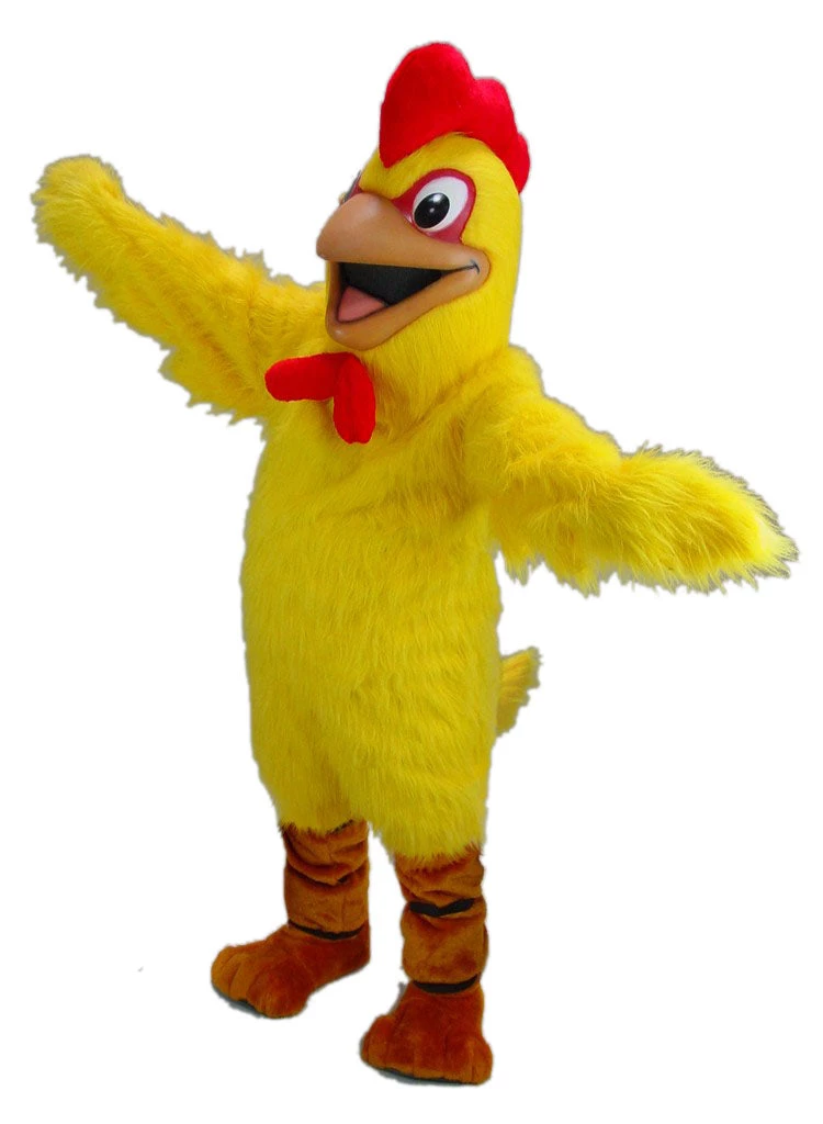 MaskUS Mascot Costumes Yellow Chicken Mascot Costume 3 MaskUS Mascot Costumes Yellow Chicken Mascot Costume