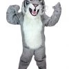 MaskUS Grey Wildcat Mascot Costume Mascot Costumes