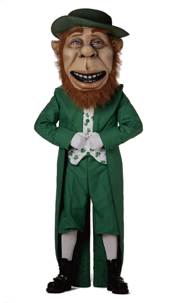 MaskUS Leprechaun Mascot Costume Mascot Costumes 3 MaskUS Leprechaun Mascot Costume Mascot Costumes