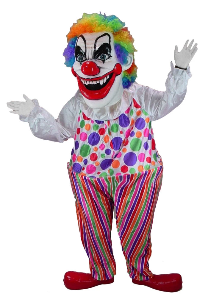 MaskUS Evil Clown Mascot Costume Mascot Costumes 3 MaskUS Evil Clown Mascot Costume Mascot Costumes