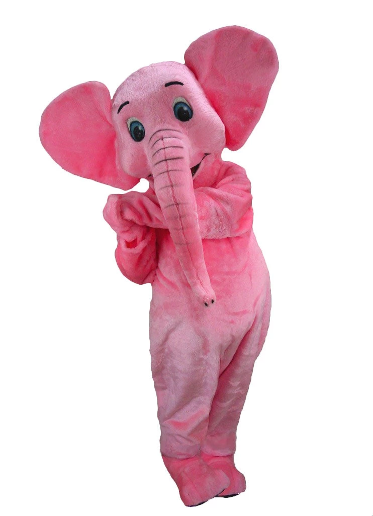 MaskUS Pink Elephant Mascot Costume 3 MaskUS Pink Elephant Mascot Costume