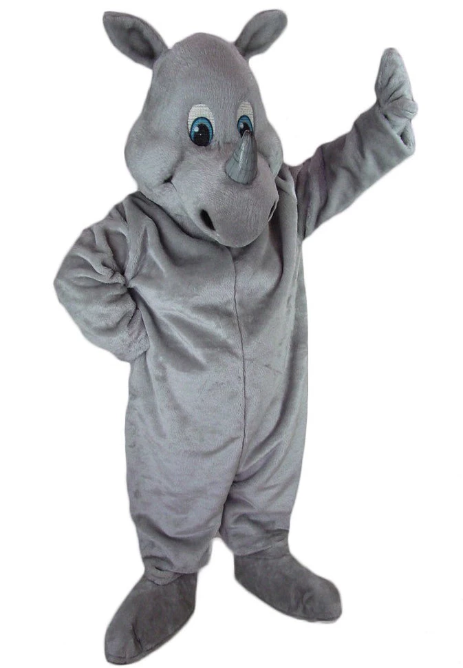 MaskUS Mascot Costumes Happy Rhino Mascot Costume 3 MaskUS Mascot Costumes Happy Rhino Mascot Costume