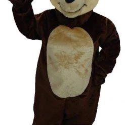 MaskUS Mascot Costumes Chocolate Bear Mascot Costume