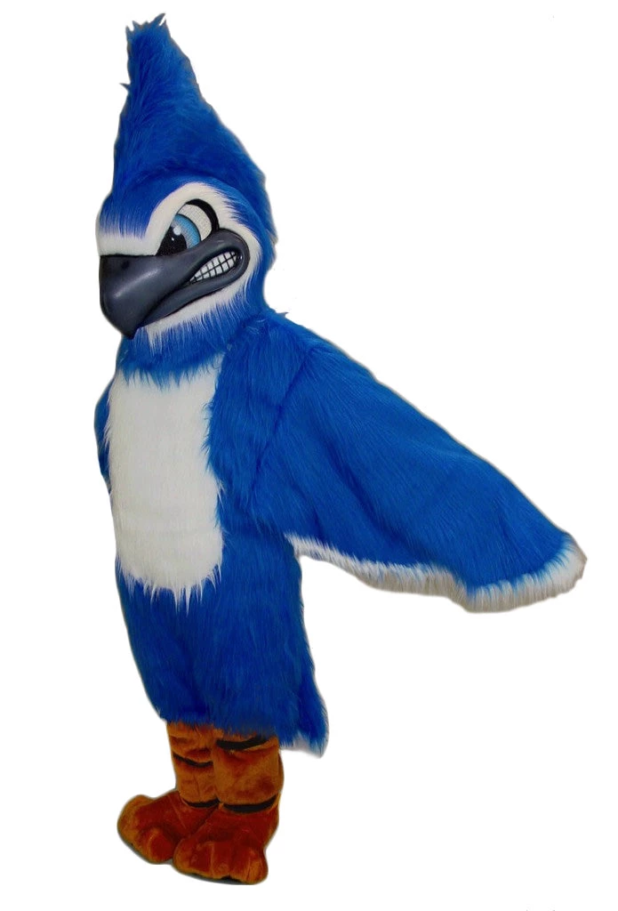 MaskUS Mascot Costumes Fierce Blue Jay Mascot Costume 3 MaskUS Mascot Costumes Fierce Blue Jay Mascot Costume