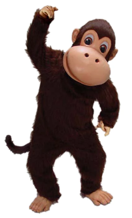 MaskUS Mascot Costumes Monkey Mascot Costume 3 MaskUS Mascot Costumes Monkey Mascot Costume