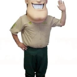MaskUS Mascot Costumes Park Ranger Mascot Costume