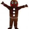 MaskUS Gingerbread Man Mascot Costume