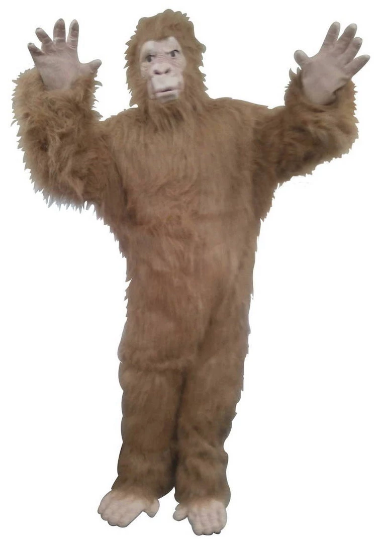 RG Costumes Brown/Gold Gorilla Costume Mascot Costumes 3 RG Costumes Brown/Gold Gorilla Costume Mascot Costumes