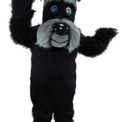 MaskUS Black Terrier Dog Mascot Mascot Costumes