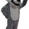 MaskUS Grey Wolf Mascot Costume 1 MaskUS Grey Wolf Mascot Costume