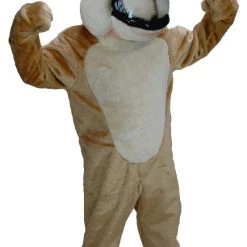 MaskUS Tan Bulldog Mascot Costume
