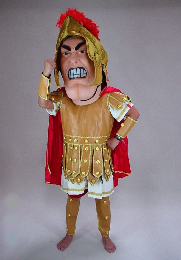 MaskUS Trojan Mascot Costume 3 MaskUS Trojan Mascot Costume