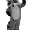 MaskUS Ricky Raccoon Mascot Costume 2 MaskUS Ricky Raccoon Mascot Costume
