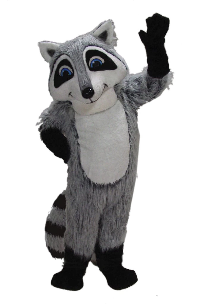 MaskUS Ricky Raccoon Mascot Costume 3 MaskUS Ricky Raccoon Mascot Costume