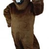 MaskUS Mascot Costumes Barney Beaver Mascot Costume