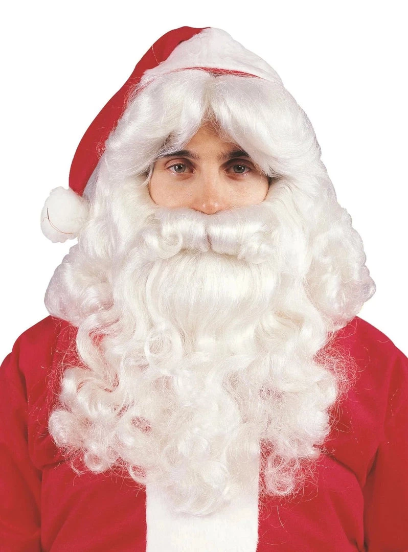 RG Costumes Santa Wig Beard Set Wigs & Hats 2 RG Costumes Santa Wig Beard Set Wigs & Hats