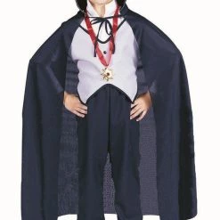 RG Costumes Long Vampire Cape (Child) Boys