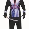 RG Costumes Boys Blue Ninja Master (Teen)