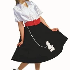 RG Costumes Womens Costumes Poodle Skirt W/ Blouse 50s Dress