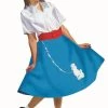 RG Costumes Womens Costumes Poodle Skirt W/ Blouse 50s Dress