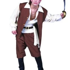 RG Costumes Caribbean Pirate Costume XL Mens Costumes