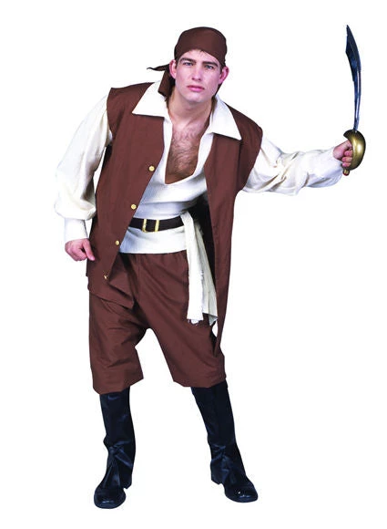 RG Costumes Caribbean Pirate Costume XL Mens Costumes 3 RG Costumes Caribbean Pirate Costume XL Mens Costumes