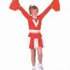 RG Costumes Girls Cheerleader Red (Child) Costume