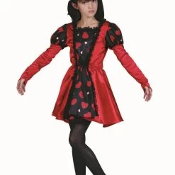 RG Costumes Girls Queen Of Hearts Costume
