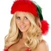 Roma Costume Fur Trimmed Elf Hat