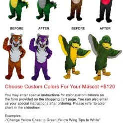 MaskUS Mascot Costumes Grey Dolphin Mascot Costume