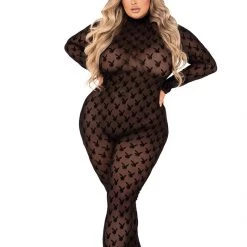 Roma Costume Playboy Bunny Sheer Bodysuit Womens Costumes