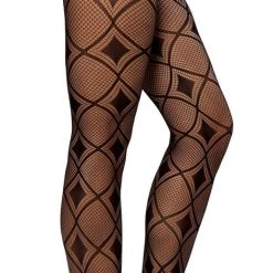 Roma Costume Diamond Print Pantyhose