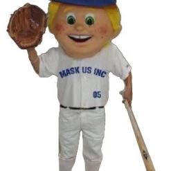 MaskUS Baseball Kid Mascot Costume Mascot Costumes