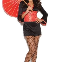 Elegant Moments Womens Costumes Oriental Goddess Sexy Geisha