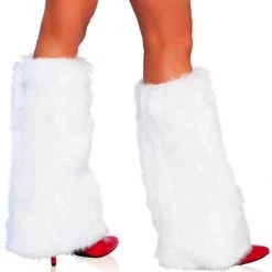 Roma Costume Fur Leg Warmers Accessories