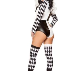 Roma Costume Womens Costumes Playful Jester Babe Costume