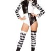 Roma Costume Womens Costumes Playful Jester Babe Costume