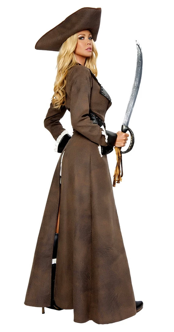 Roma Costume Deluxe Pirate Captain Costume 4 Roma Costume Deluxe Pirate Captain Costume