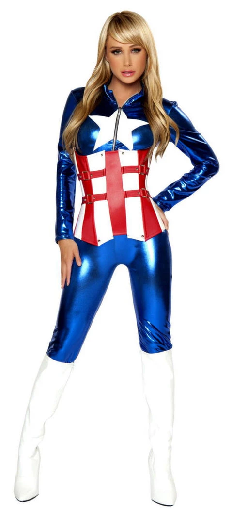 Roma Costume Sexy American Hero Costume 3 Roma Costume Sexy American Hero Costume