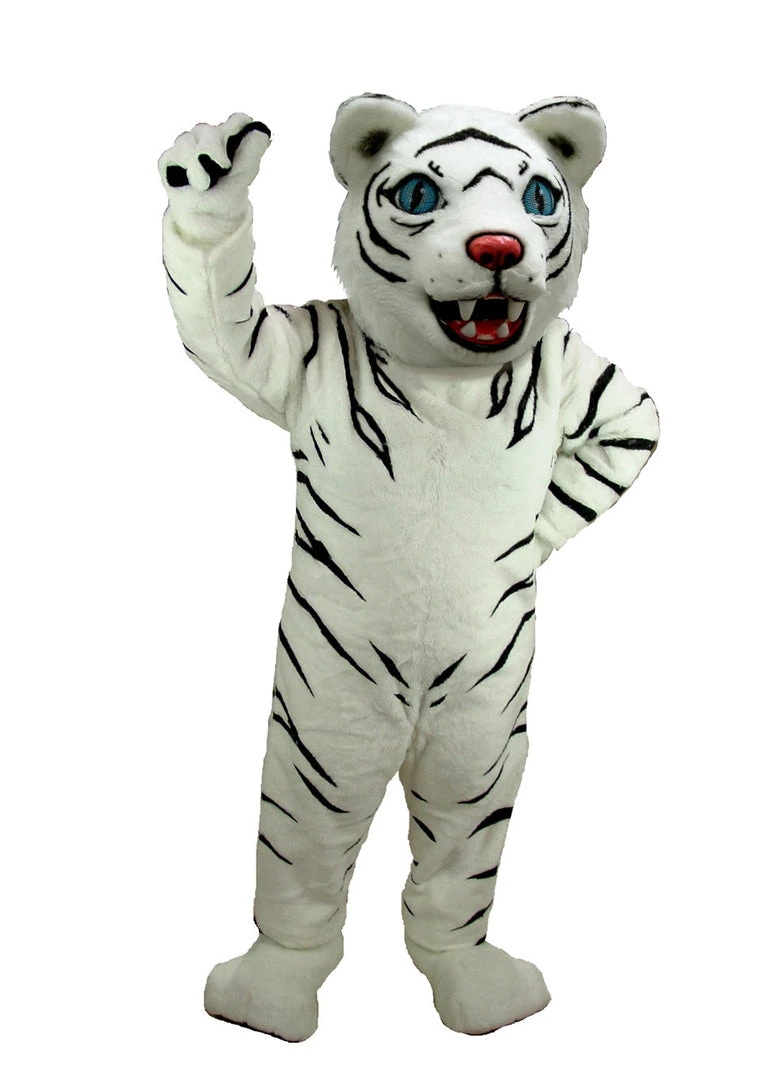 MaskUS Mascot Costumes White Tiger Mascot Costume (Thermolite) 3 MaskUS Mascot Costumes White Tiger Mascot Costume (Thermolite)