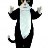 MaskUS Black & White Cat Mascot (Thermolite)