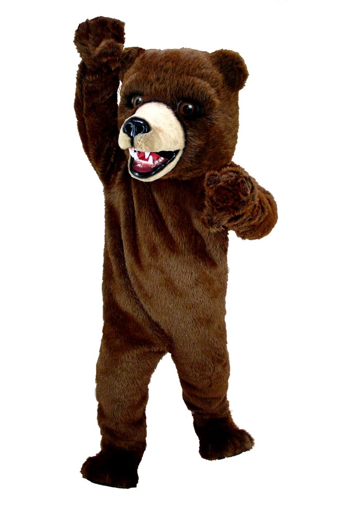 MaskUS Kodiak Brown Bear Mascot (Thermolite) 3 MaskUS Kodiak Brown Bear Mascot (Thermolite)