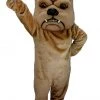 MaskUS Mascot Costumes Tan Bulldog Mascot Costume (Thermolite)