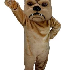MaskUS Mascot Costumes Tan Bulldog Mascot Costume (Thermolite)