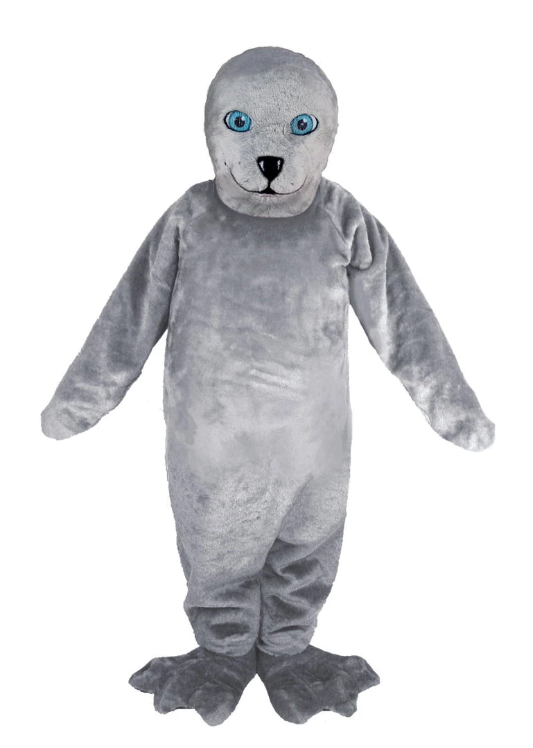 MaskUS Grey Seal Mascot (Thermolite) Mascot Costumes 3 MaskUS Grey Seal Mascot (Thermolite) Mascot Costumes
