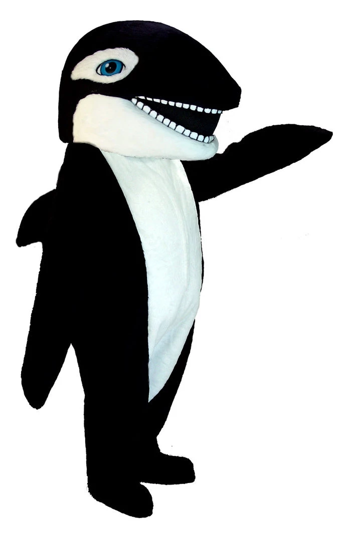 MaskUS Killer Whale Mascot Costume (Thermolite) 3 MaskUS Killer Whale Mascot Costume (Thermolite)
