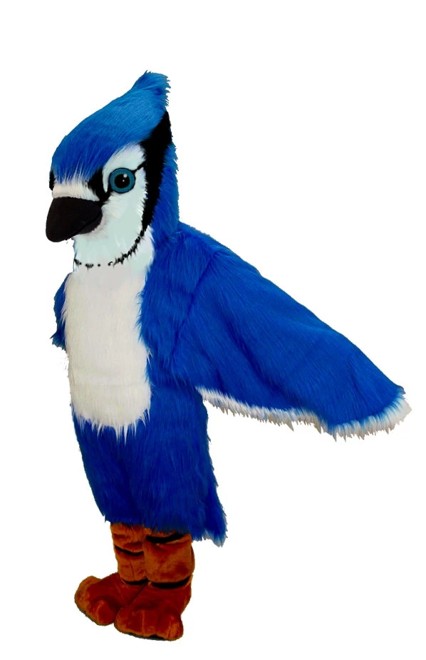 MaskUS Blue Jay Bird Mascot Costume (Thermolite) 3 MaskUS Blue Jay Bird Mascot Costume (Thermolite)