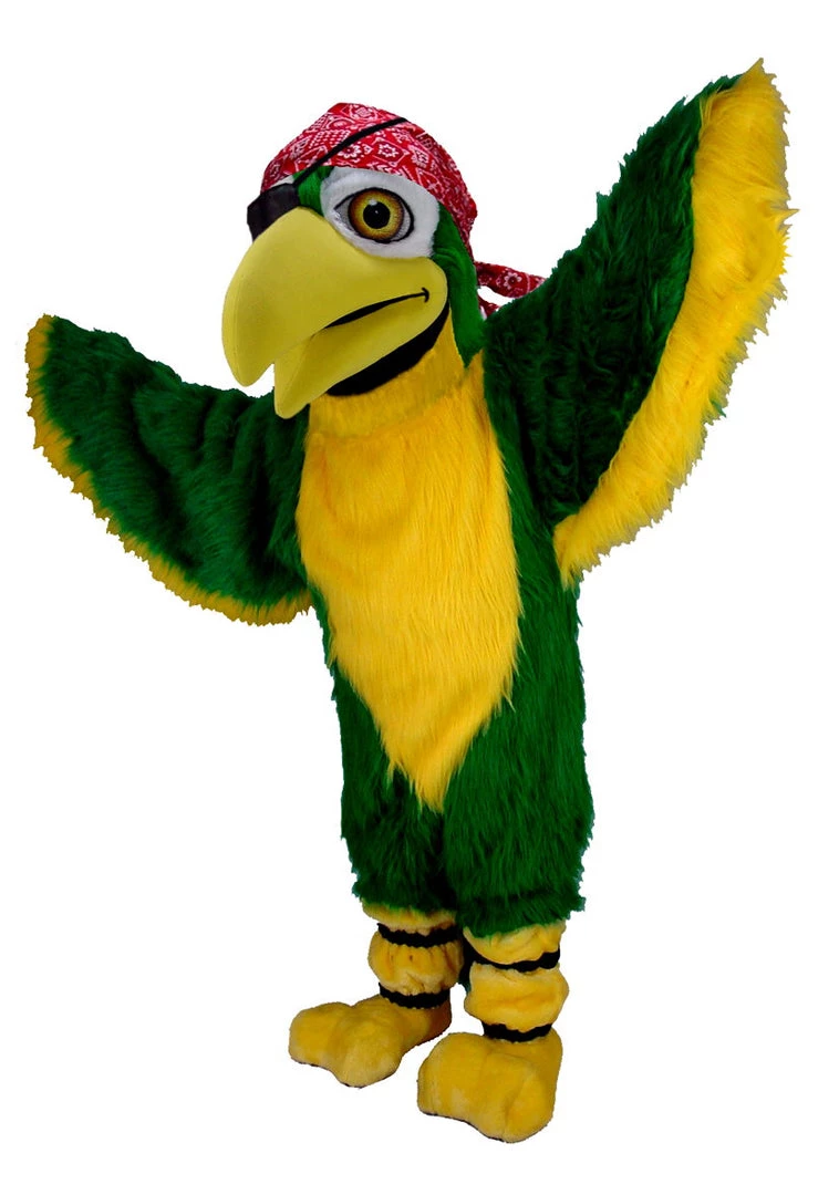 MaskUS Polly Parrot Bird Mascot Costume (Thermolite) 3 MaskUS Polly Parrot Bird Mascot Costume (Thermolite)